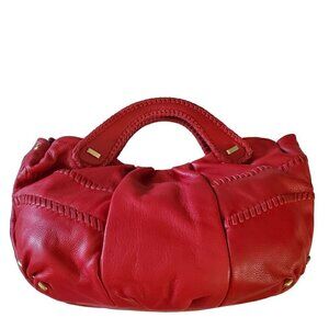 orYany Red Leather Tote